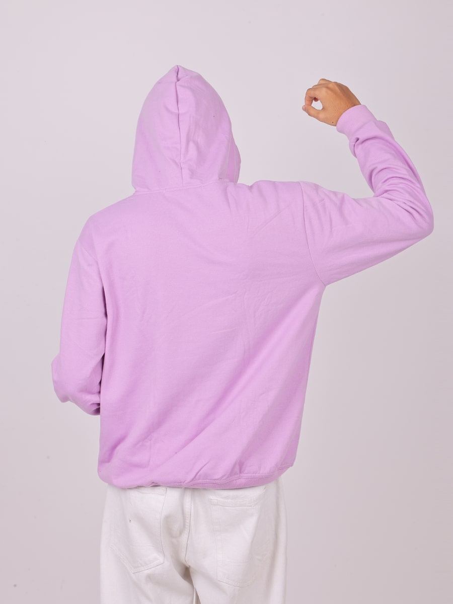 Super Comfy Cotton Blend Hoodie - Lavender