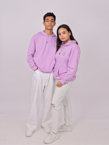 Super Comfy Cotton Blend Hoodie - Lavender