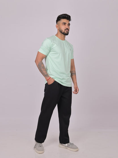 Crew Neck T-Shirt - Mint Green